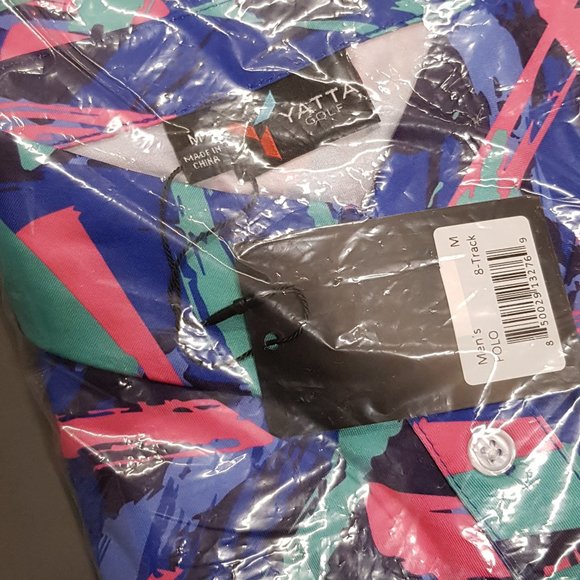 Yatta Golf 8 Track Performance Golf Polo Shirts - Picture 5 of 5